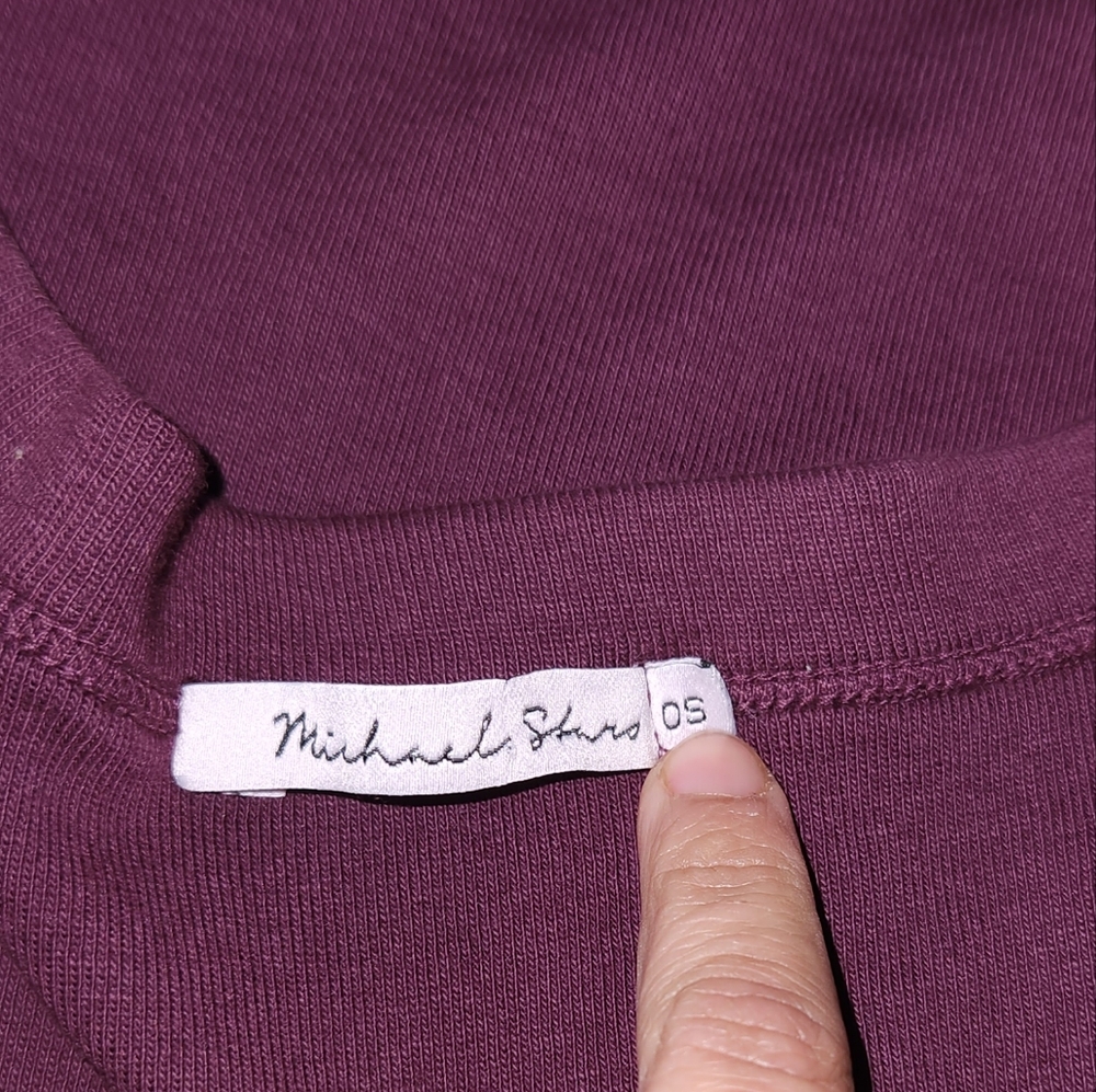 Michael Stars Purple Top - Picture 5 of 5